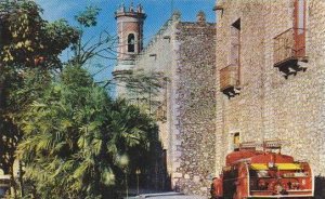 Mexico Cuernavaca Palacio Cortez With Firetruck