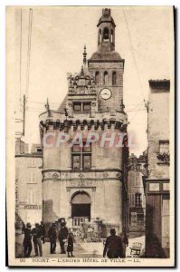 Old Postcard Niort The Old Hotel De Ville