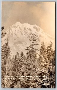 RPPC Mt. Rainier  Washington    Real Photo Postcard  c1930