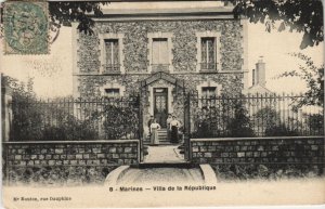 CPA MARINES - Villa de la République (44935)
