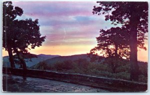 M-62351 Sunset From Franklin Cliffs Skyline Drive Shenandoah Nat'l Park VA