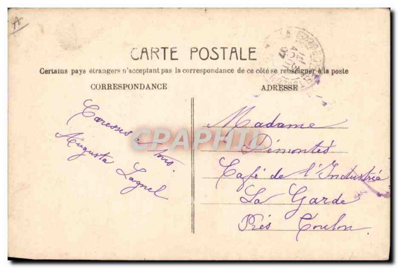 Old Postcard Fancy Marie Surname