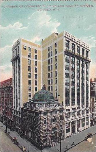 New York Buffalo Chamber Of Commerce Building And Bank Of Buffalo