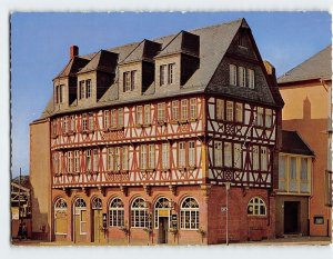 Postcard Fahrtor Nummer 1, Haus Wertheim, Frankfurt, Germany