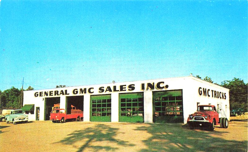 Toms River NJ General GMC Sales Trucks, Business Card 2 x 3.5