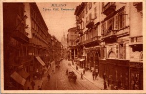 Italy Milano Corso Vittorio Emanuelle