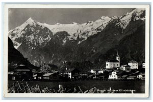 c1920's Kaprun With The Kitzsteinhorn Mountains Alps Austria RPPC Photo Postcard