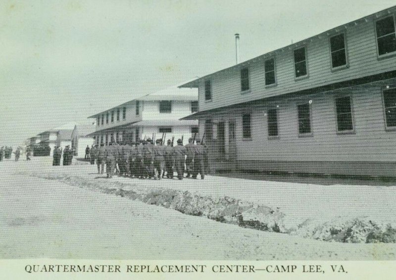WWII Vintage Infantry Quartermaster Replacement Center Camp Lee VA War P72