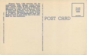 Crystal Wedding Chapel Niagara Harmony MN Minnesota Postcard