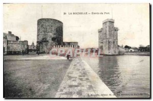 Postcard La Rochelle Old Port of Entry