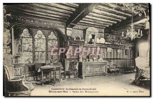 Old Postcard Hostellerie William the Conqueror Dives sur Mer Salles Marmousets