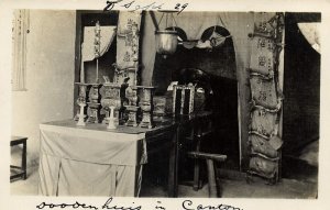 china, CANTON GUANGZHOU 廣州, Ossuary, Death Funeral (1929) RPPC Postcard