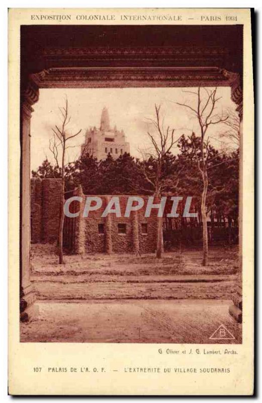 Old Postcard Exposition Coloniale Internationale Paris 1931 Palace of the & #...