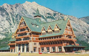 Prince Of Wales Hotel Waterton Lakes Alberta Canada