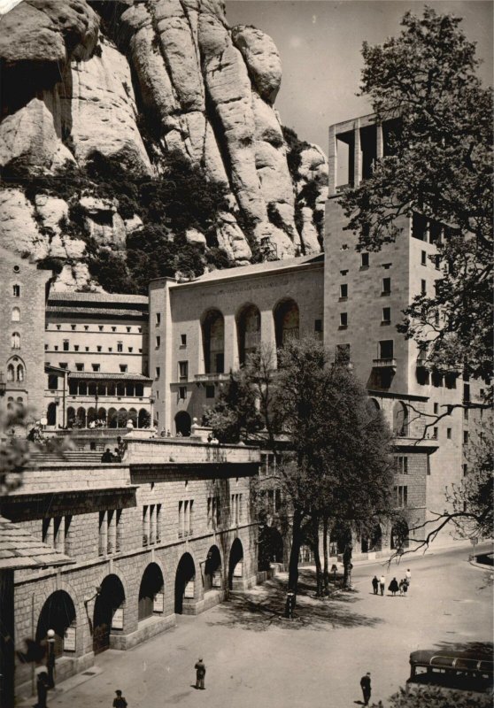 Barcelona Spain, Vista Parcial del Santuario Vintage Postcard