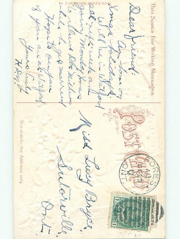 Divided-Back BIRDS SCENE Pretty Postcard AA8804