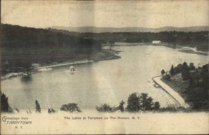 Tarrytown NY The Lakes c1905 Postcard