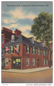 Flag House, Pratt & Albemarle Streets, Baltimore, Maryland, 1930-40s