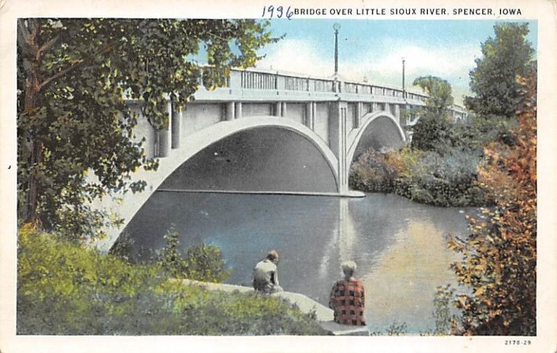 Bridge Over Little Sioux River Spencer, Iowa  