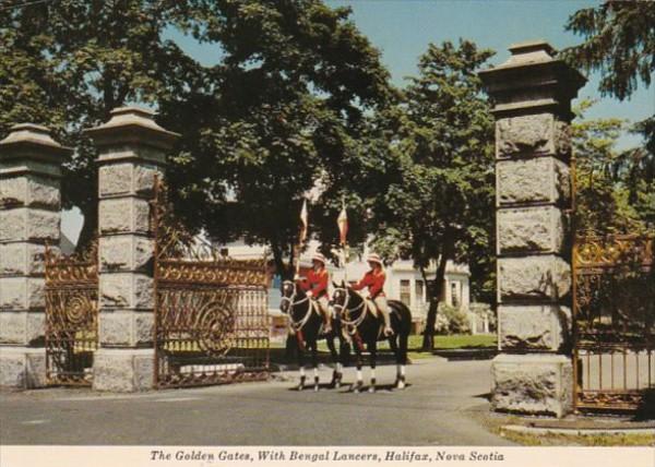 Canada Halifax The Golden Gates With Bengal Lancers