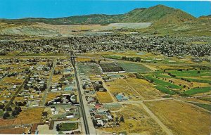 Butte Montana Aerial View of Harrison Ave to Richest Hill on Earth