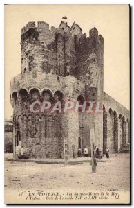 Old Postcard En Provence Les Saintes Maries de la Mer Church Approval of the ...