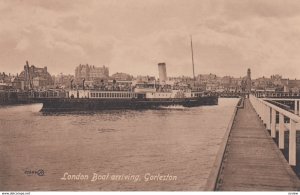 GORLESTON , Norfolk , England , UK , 1900-10s ; London Boat Arriving