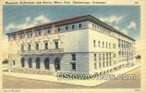 Memorial Auditorium and Service Mens Club - Chattanooga, Tennessee