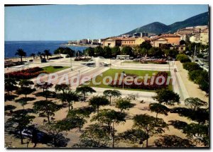 Modern Postcard Ajaccio Place Of Gaulie Renovated