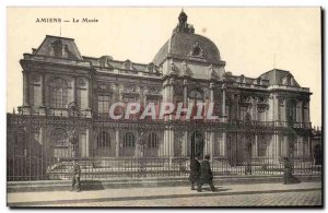 Old Postcard Amiens Museum