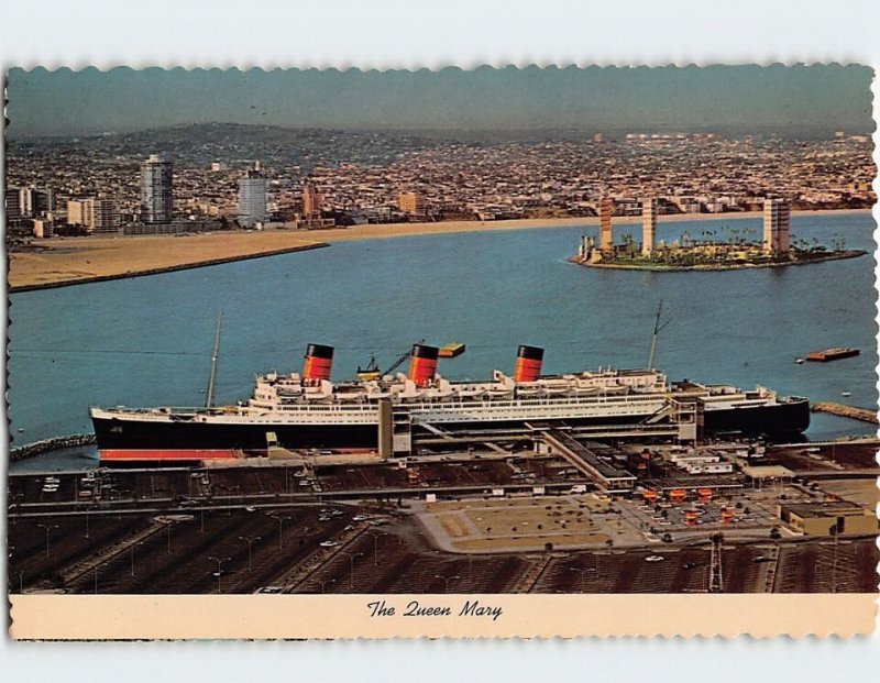 M-112684 Queen Mary Ship Long Beach California