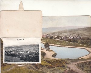 England Ilkley Tarn panorama novelty 1 view inside suitcase