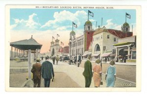 MA - Revere Beach. The Boulevard looking South