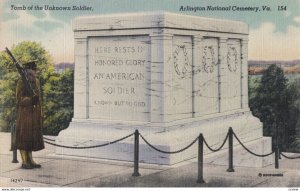 Tomb to Unknown Soldier , Arlington National Cemetery , 1930-40s