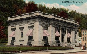 Oil City, Pennsylvania - A view of the Post Office - in 1918