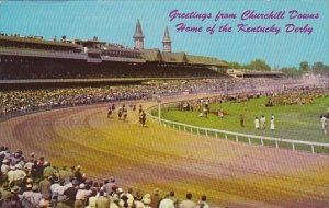 Kentucky Louisville Churchill Downs Home Of The Kentucky Derby 1966