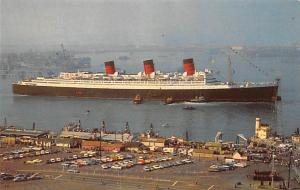 The Queen Mary, Long Beach, California White Star Line Cunard Ship Unused 