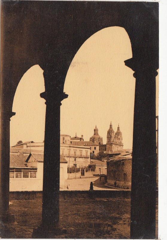 BF17246 claustro exterior de san esteban salamanca spain front/back image