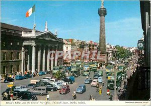 'Postcard Modern Dublin ireland nelson''s pillar and the general post office ...