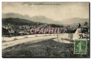 Chambery Old Postcard view of Lemenc park