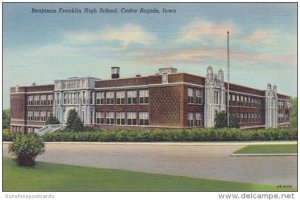 Iowa Cedar Rapids Benjamin Franklin High School 1941Curteich