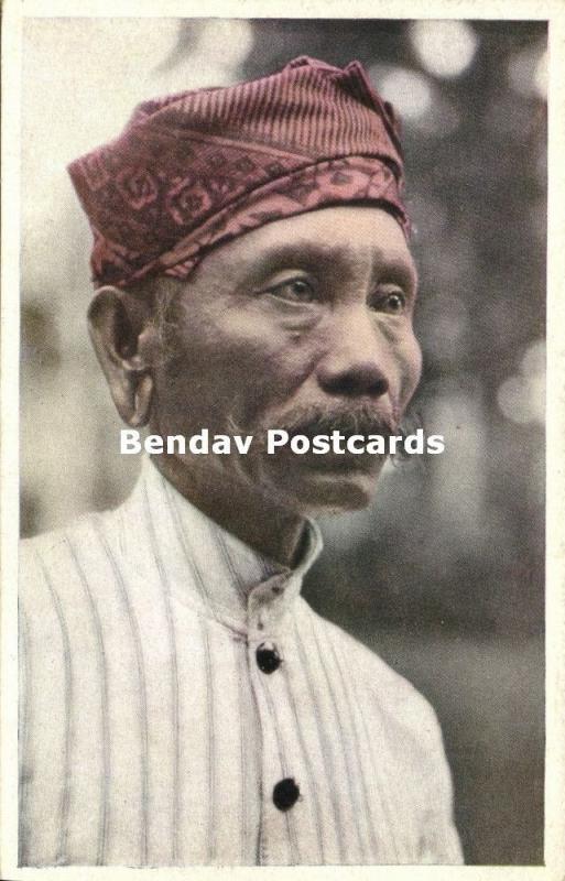 indonesia, BATOE BATU Islands, Native Male from Nias (1930s) Mission