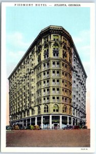 Postcard - Piedmont Hotel - Atlanta, Georgia