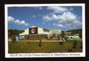 VT Ben & Jerry's Ice Cream Factory WATERBURY VERMONT PC