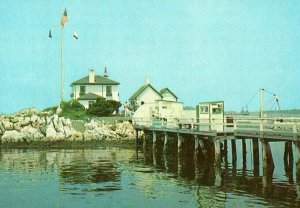 Postcard View of Ida Lewis Yacht Club , Newport, RI.     N3