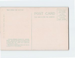 Postcard State Armory, Essex Street, Salem, Massachusetts