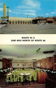 Richards Restaurant/Lounge Roadside Route 66 Berwyn, IL c1950s Vintage Postcard