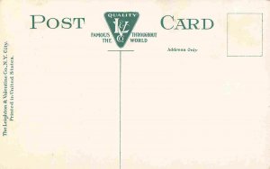 Forsyth Street Banks Post Office Jacksonville Florida 1910c postcard