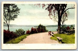 Battery Park  Burlington  Vermont   Postcard  c1906