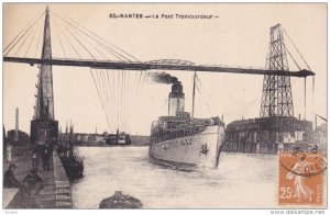 NANTES, Loire Atlantique, France, 1900-1910´s; Le Pont Transbordeur